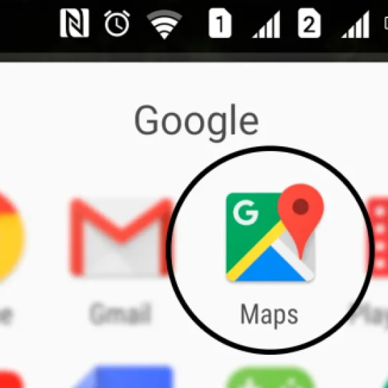 Open Google Maps