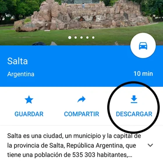 Download map