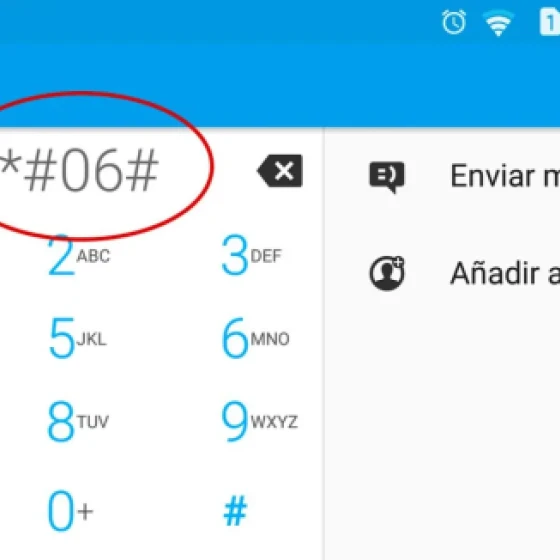 How do I know what the IMEI of my cell phone is?