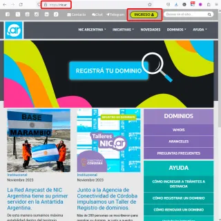 Enter Nic Argentina