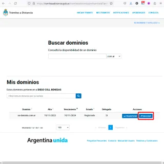 Domain List