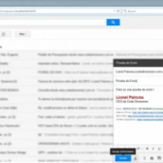 Send test email