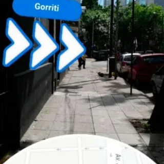 Navigate with augmented reality