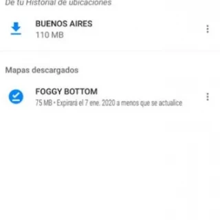 Download the offline map