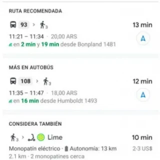 Plan the route: calculate the time it will take to travel