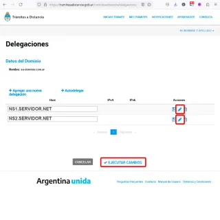 DNS list. How to modify the DNS of your domain?