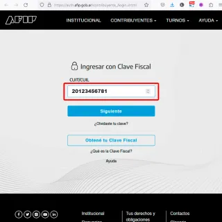 AFIP Login