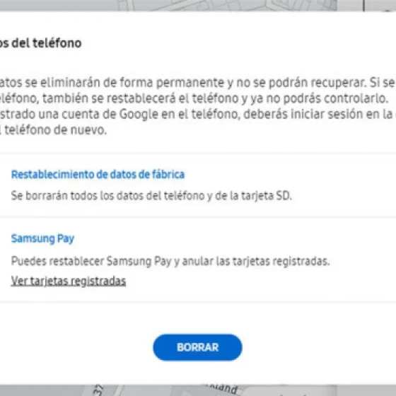Delete the data