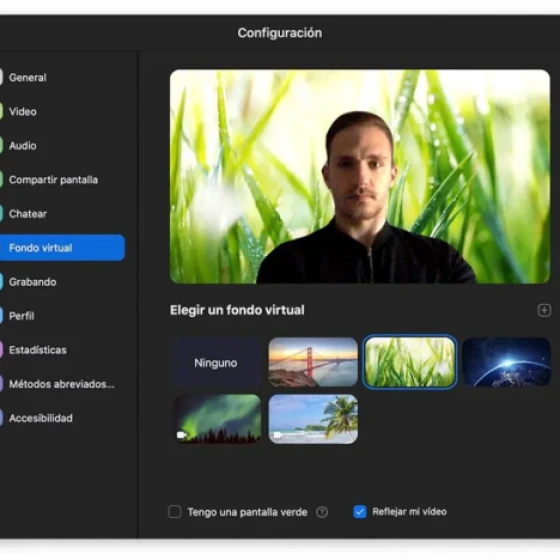 How to use virtual backgrounds in the mobile app