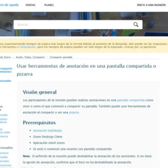 Share and annotate on mobile devices