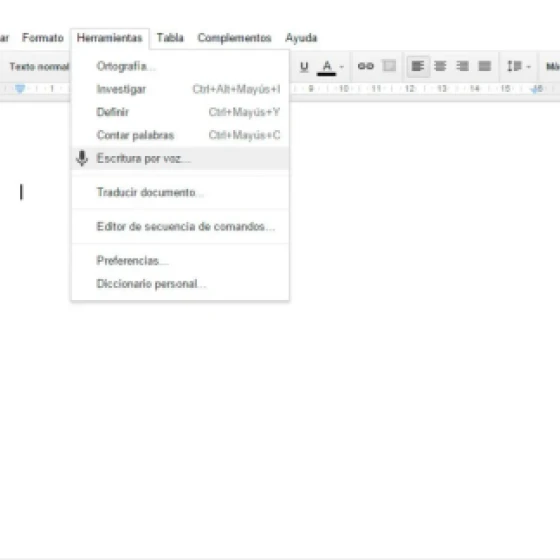 voice typing