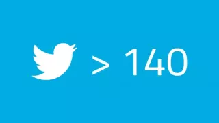 On Twitter, web links and photos will no longer count against the 140-character limit