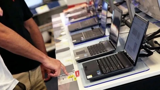 Sharp drop in notebook prices