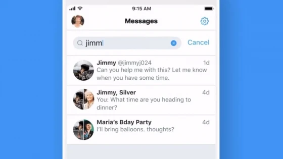 New Twitter feature: I can send you a Direct Message (DM) without following you