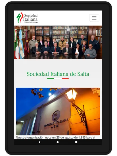 Logo Sociedad Italiana de Salta