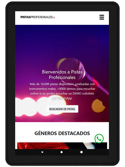 Logo Pistas Profesionales