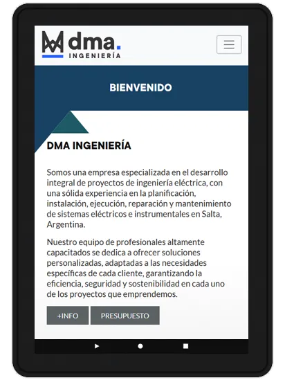 Logo DMA Ingeniería