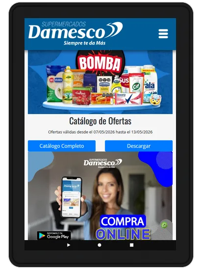 Logo Supermercados Damesco